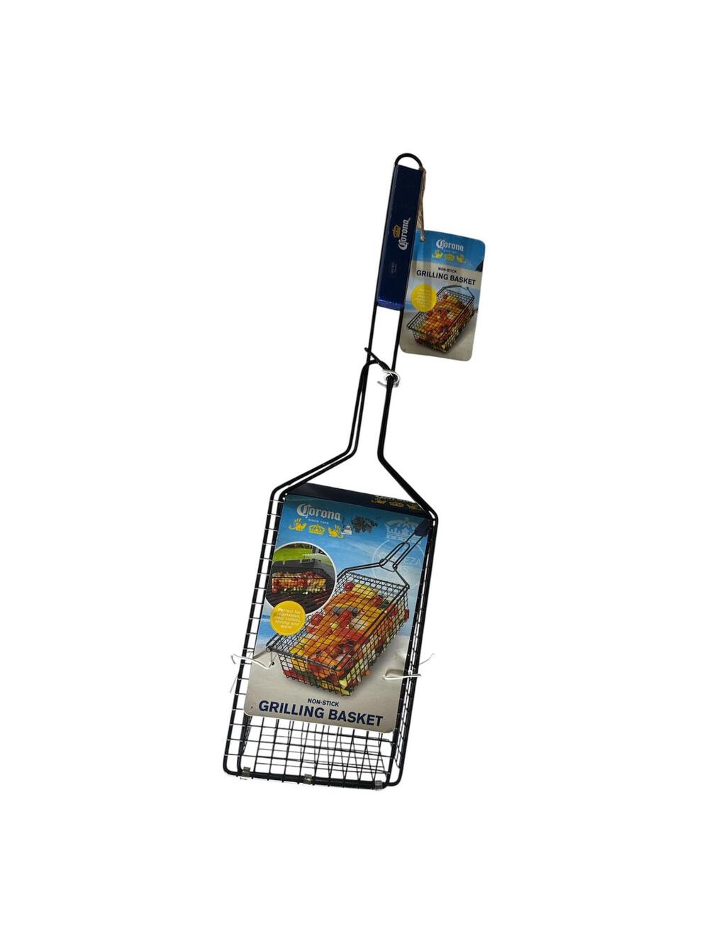 Corona Extra Grilling Basket | BBQ Grill Accessory | Beer Brand Collectible